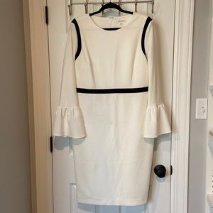 Long Sleeve Calvin Klein Dress
